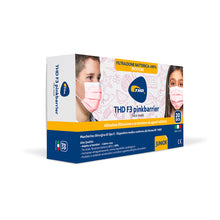 Carica l'immagine nel visualizzatore di Gallery, THD Face Mask F3 pinkbarrier II – Junior – 20 pezzi