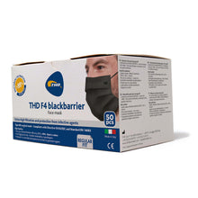 Carica l'immagine nel visualizzatore di Gallery, THD Face Mask F4 blackbarrier IIR – Regular 50 pezzi