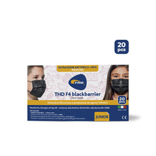 Carica l'immagine nel visualizzatore di Gallery, THD Face Mask F4 blackbarrier IIR - Junior - 20 pezzi