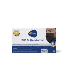 Carica l'immagine nel visualizzatore di Gallery, THD Face Mask F4 blackbarrier IIR - Regular 20 pezzi