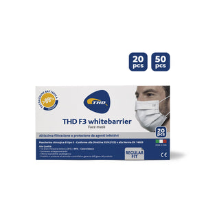 THD Face Mask F3 whitebarrier II - Regular